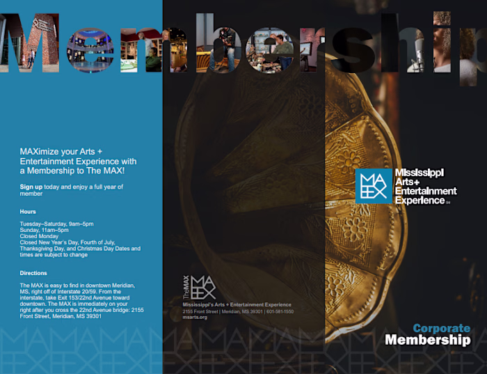 Crafting Connections: The MAX Corporate Membership Brochure