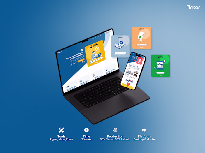Improving Lending Page & Ticketing System in Pintar Web