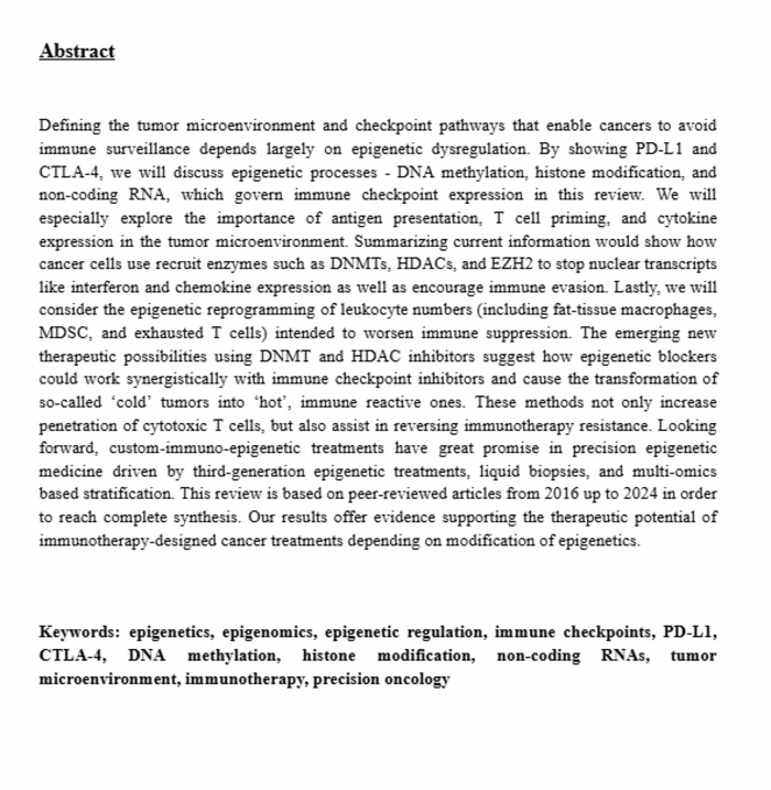 Understanding the Biology of Cancer: University Research Paper
