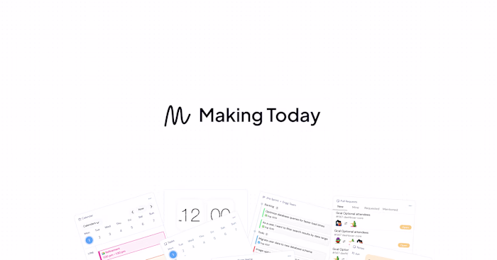 Making Today (SaaS Landing Page)