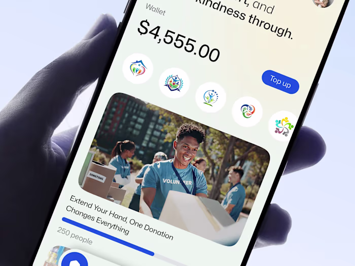 DonateX – Seamless Giving Mobile