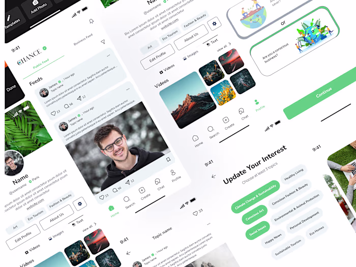 Chance - Social Media App