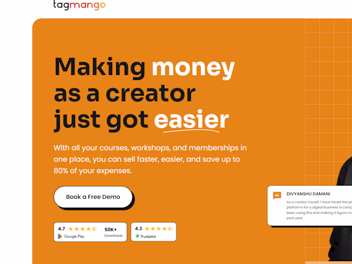 TagMango | Creators’ platform to host workshops and launch cour…