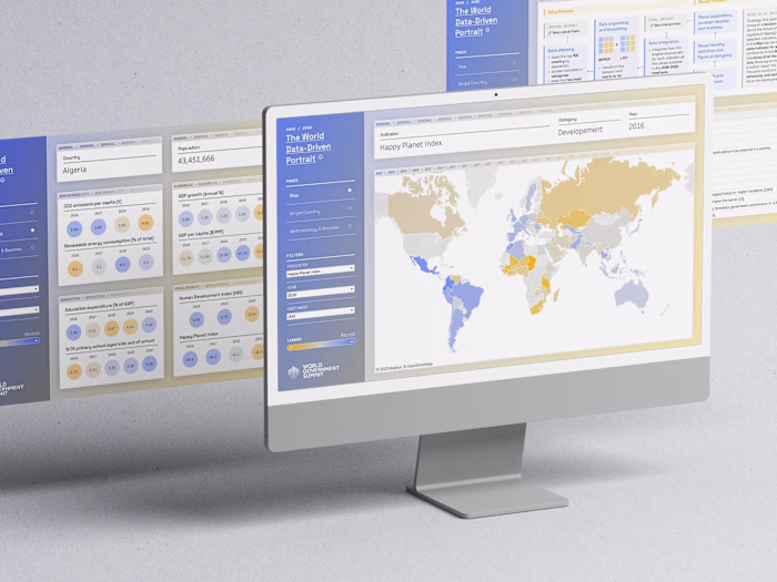 The World Data-Driven Portrait