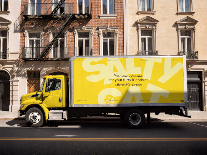 Playful Identity for a Sassy Cat Food Brand