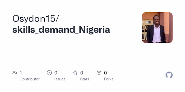 Skills Demand in Nigeria Dashboard