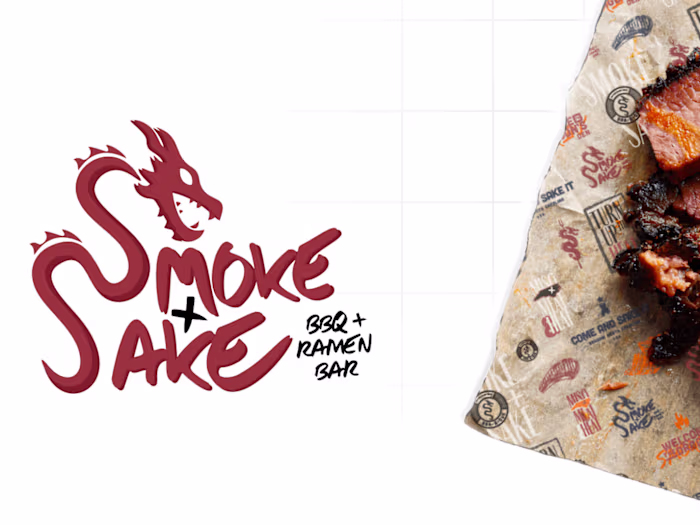 Smoke & Sake Brand Development 🥩