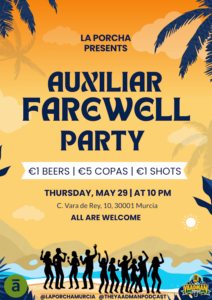 Party Flyer for local Spanish business