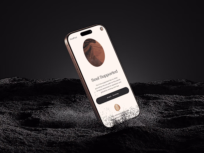 SoulPod — Founding Product Designer · Faster Onboarding Flow