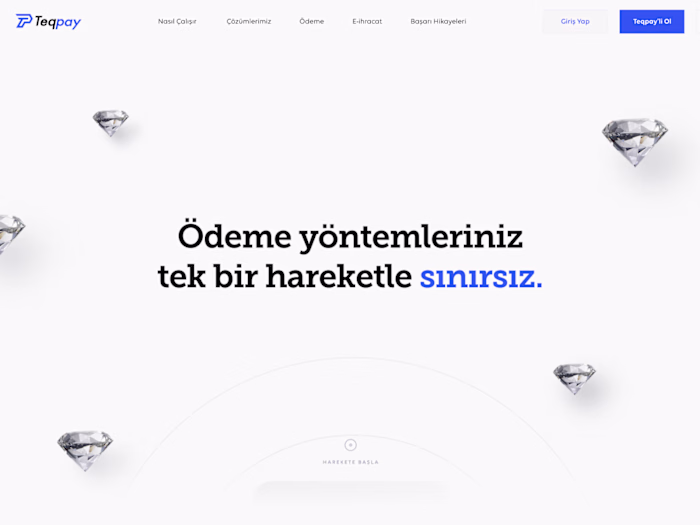 Fintech Product Website UI