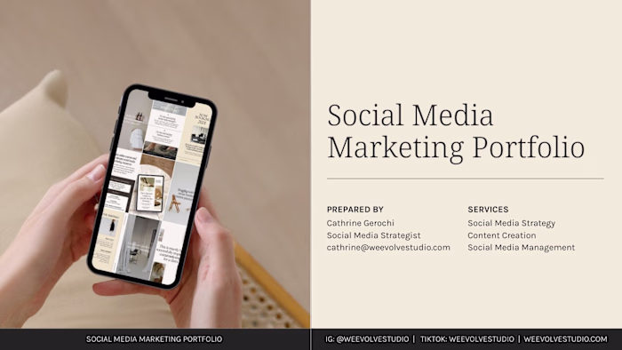 Social Media Strategy and Content Creation