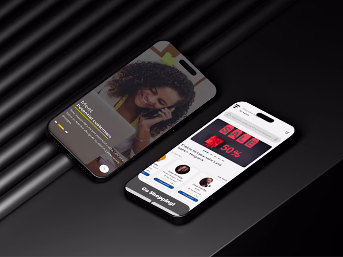 Fashion Collaboration Mobile App Design on Figma