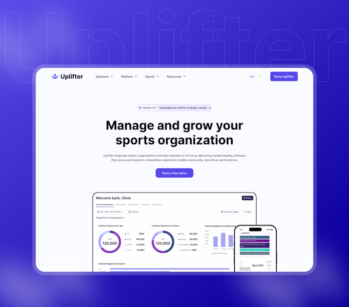 Uplifter – Webflow Development 