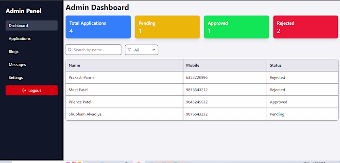 Solar Panel Installation & Subsidy Management System