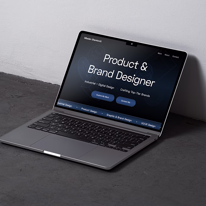 Currently developing a personal portfolio website. Here is a...