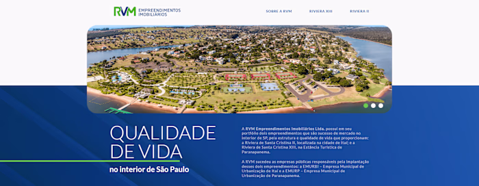 WordPress Landing Page for residential condominium