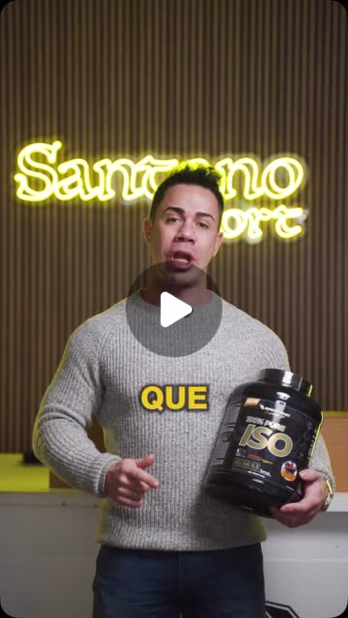 Santano Sport en Instagram: ”#cuidadopersonal Proteína ISO no e…