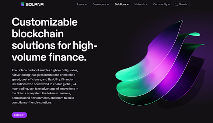 Solana Landing Pages