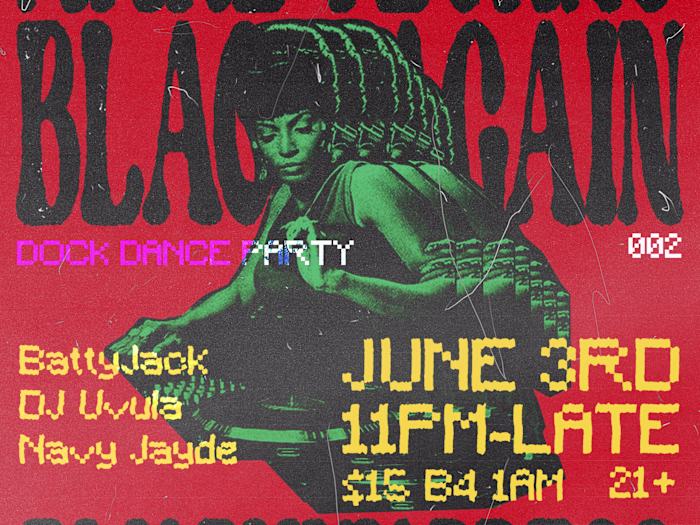 BLK PUNX PRESS Poster Series: "Make Techno Black Again"