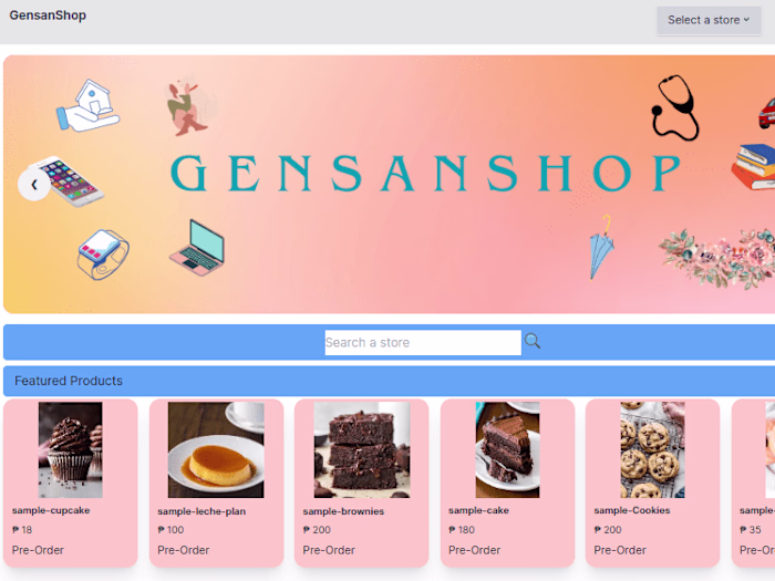 E-commerce Website w/ Nextjs
