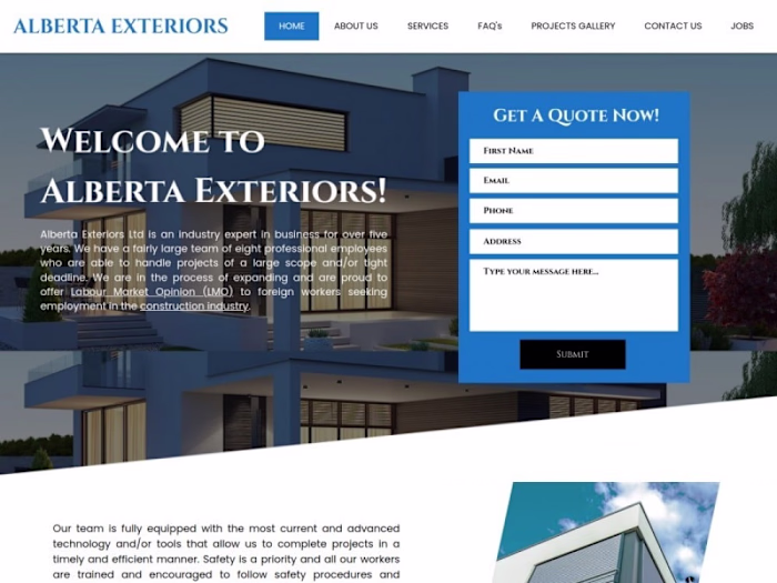 Alberta Exteriors
