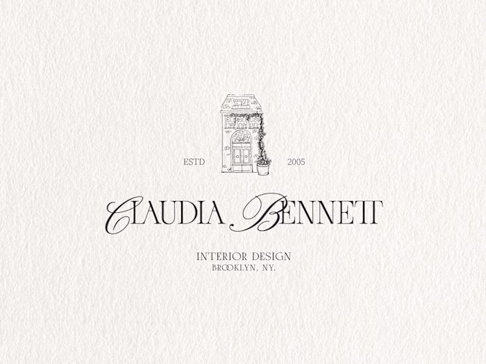 Claudia Bennett Interior Design l Brand Identity Design