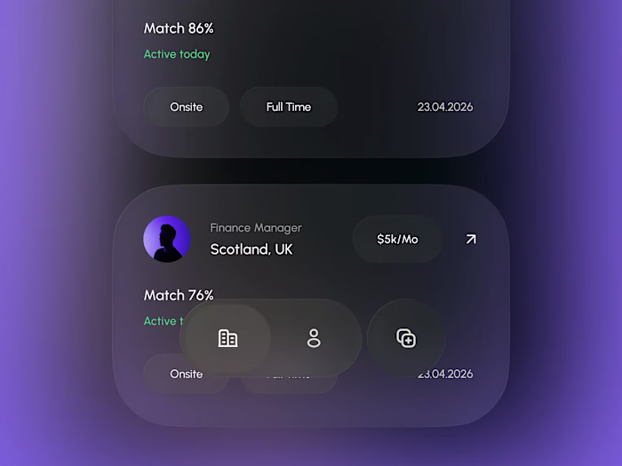 HRLU | Mobile App Design for HR Management