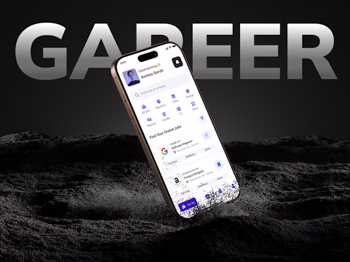 Gareer - Job Finder App UI Kit