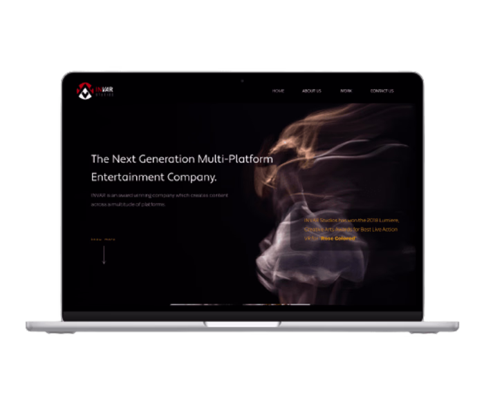 Web Design for Invar Studios