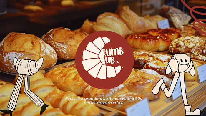 Crumb Club – Bold Bakery Logo & Packaging Design
