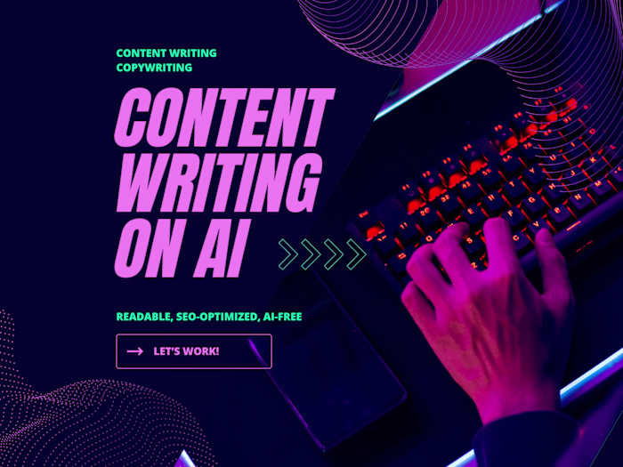 Content writing for AI startups