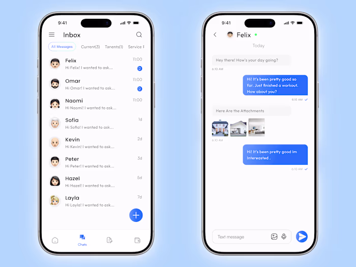 Social Chatting App UI/UX Design