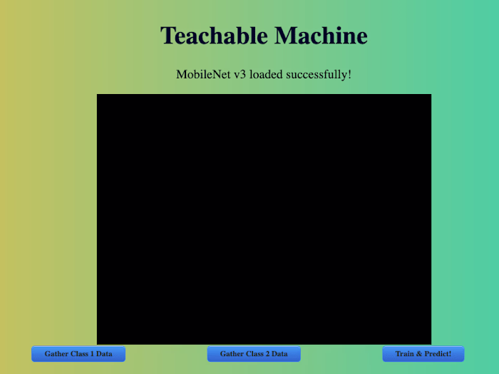 Teachable Machine
