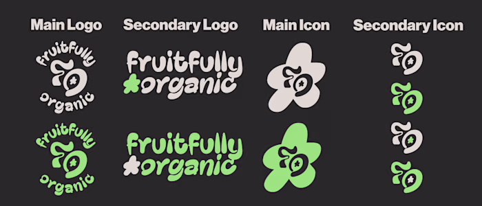 Fruitfully Organic Brand Kit