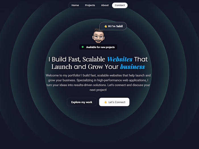 Sahil - Full-Stack Web Developer | Fast, Scalable Websites for …