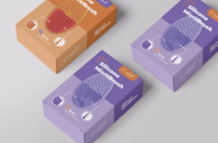 Packaging Design "Silicone MicroBrush"
