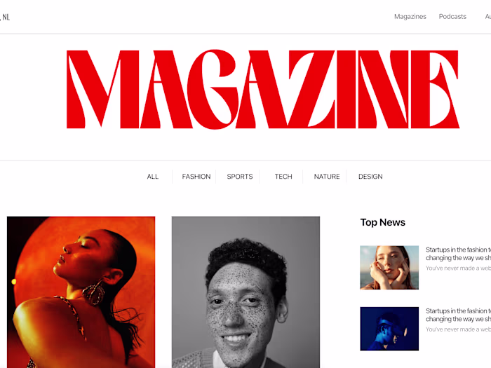 Magazine - Empower content-rich blog websites.