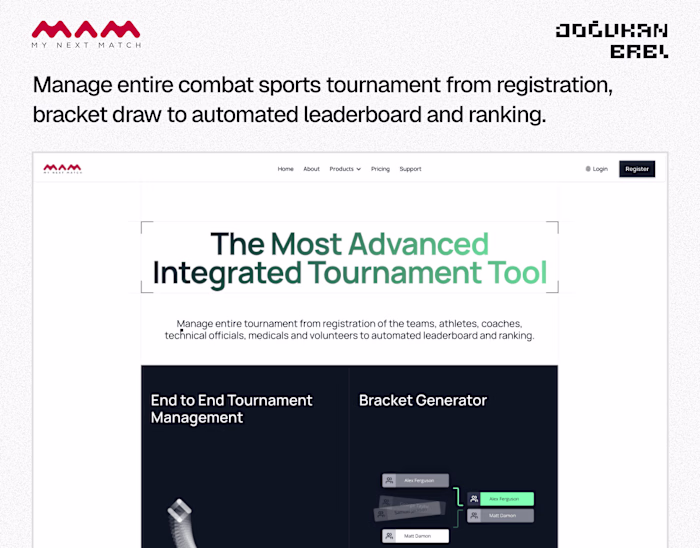 My Next Match - Tournaments