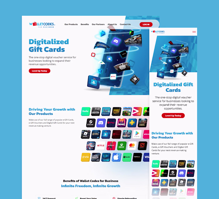 Wallet Codes Business