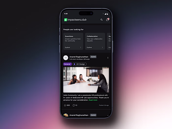 Legacy App Re-Design, Career Platform Product Consulting