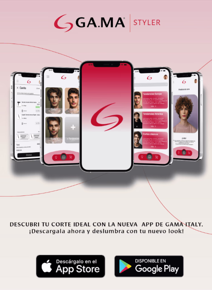 UX/UI Design for 3D Hairstyle Simulation App – Gamma Beauty
