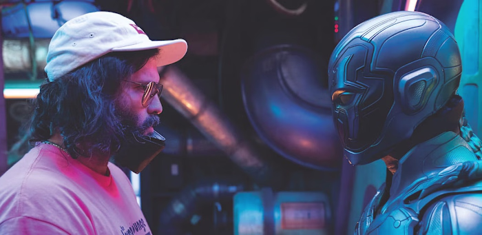 In Blue Beetle, Xolo Maridueña and Ángel Manuel Soto Tell a Mag…