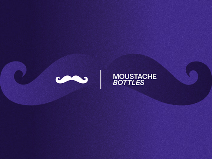 Moustache (Bottles) - Liquor branding