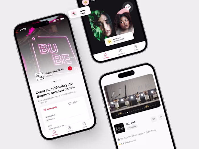 Common: Booking beauty salons at the palm of your hand