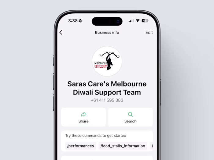 AI System for Melbourne Diwali Festival