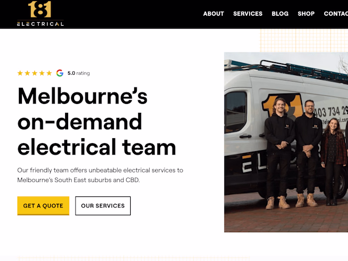 181 Electrical Website