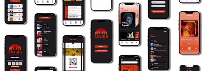 UI Design: Music App
