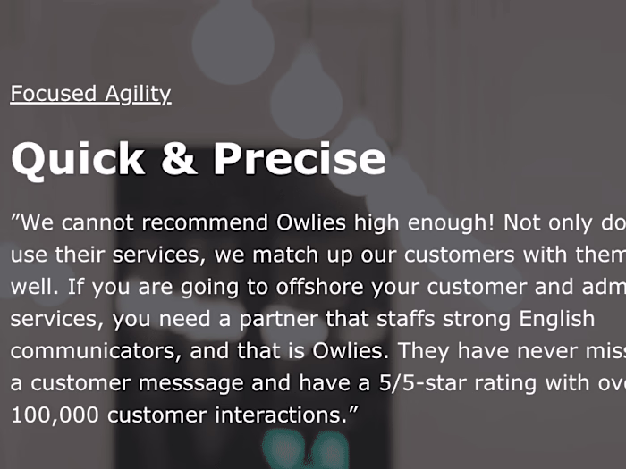 Customer Support for e-commerce 