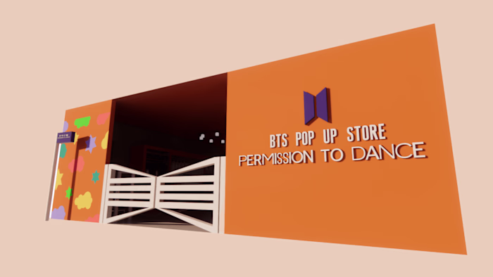 CONCEPT DESIGN: A BTS POP-UP STORE