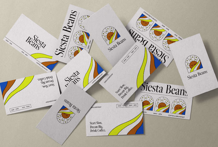 Siesta Beans ☕️ Brand Identity Design